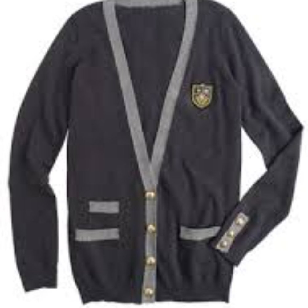 DELIA*S School Girl Gray Cardigan